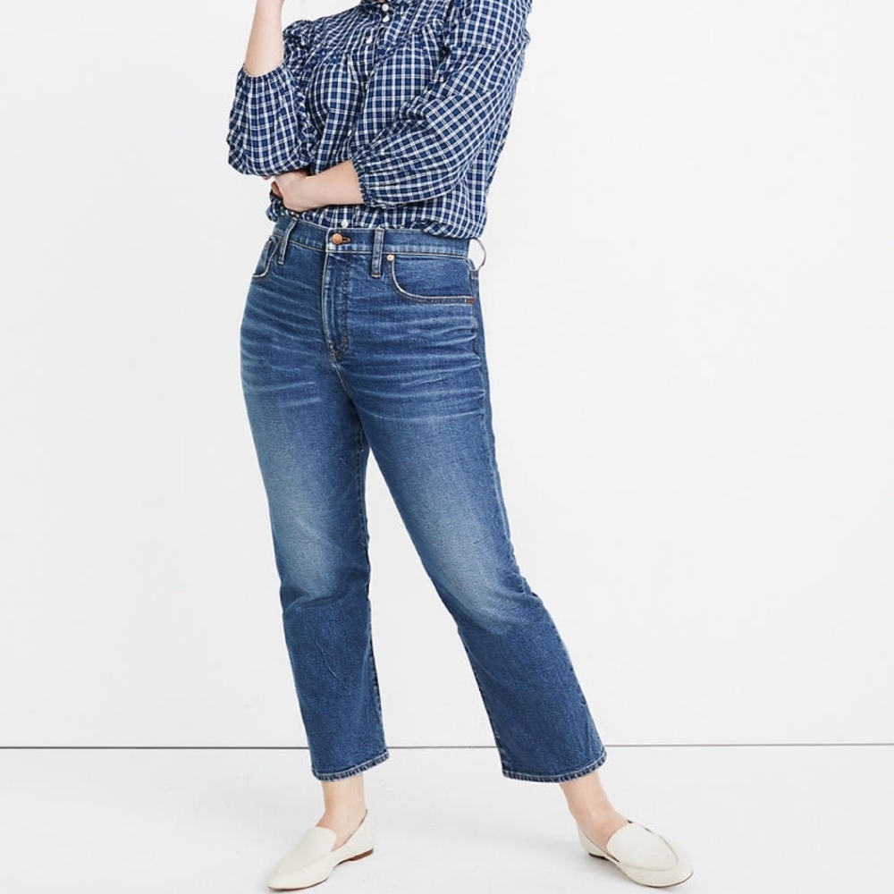 Madewell Slim Demi-Boot Jeans